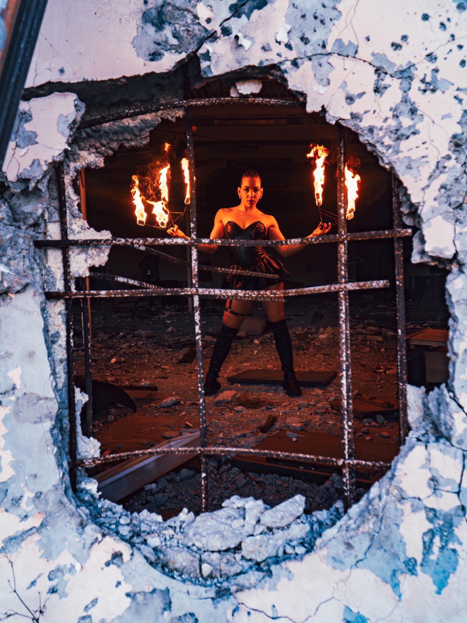 Fire performance framed through industrial architecture